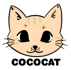 Logo of a orange tabby cat